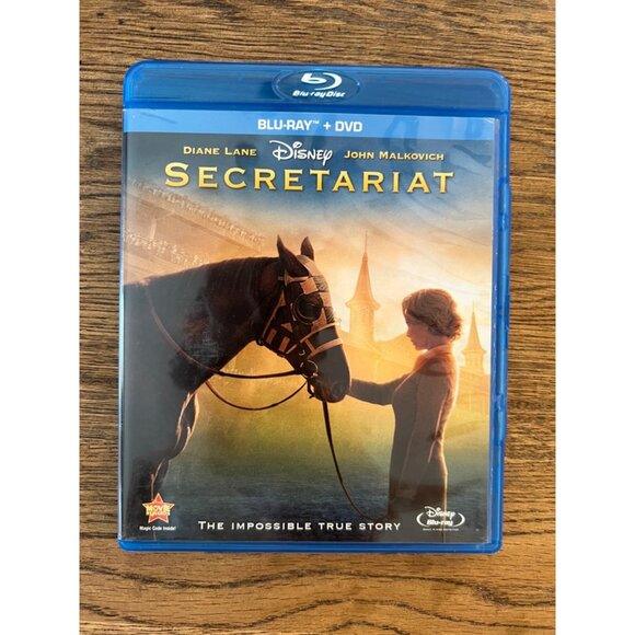 Disney Secretariat Blu-Ray and DVD Combo Pack Kids Movie - Picture 1 of 4